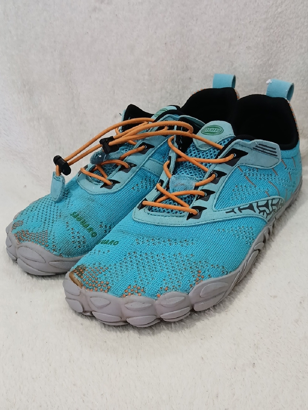 Saguaro Barefoot Water Trail Hiking Shoe Shy Blue Unisex SZ 41 #BM054